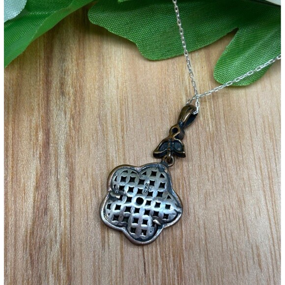 925 Sterling Silver Turkish Vintage Jewelry Set  for Women,NEW,Antique,Handmade - Picture 6 of 8